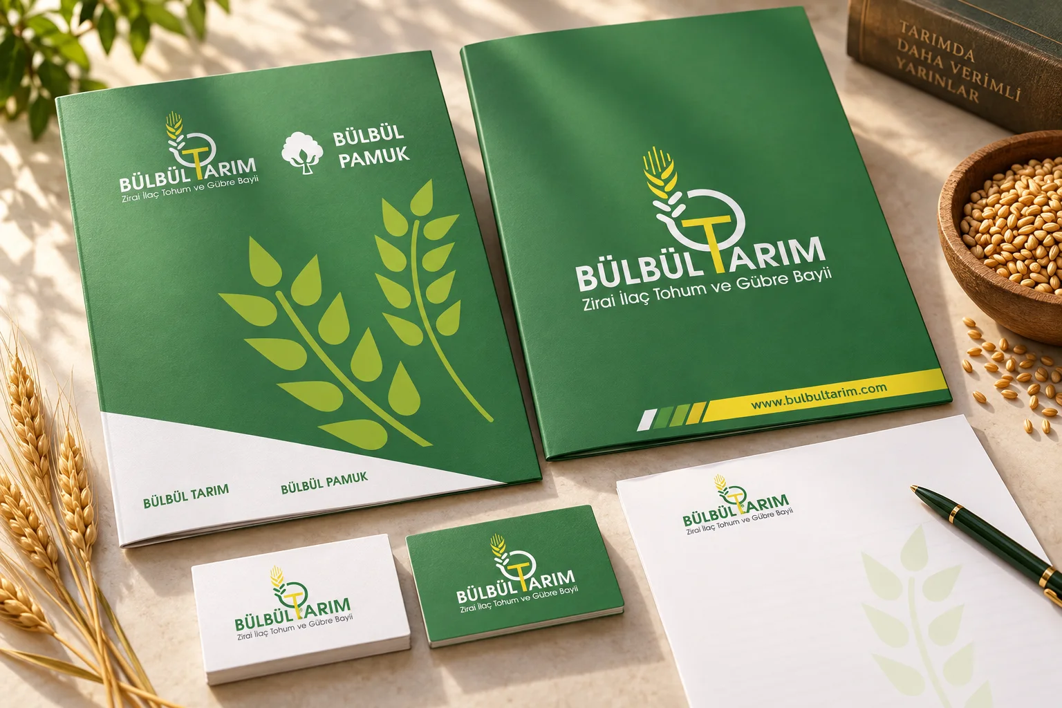 Bülbül Tarım · Marka kimliği, Basılı işler