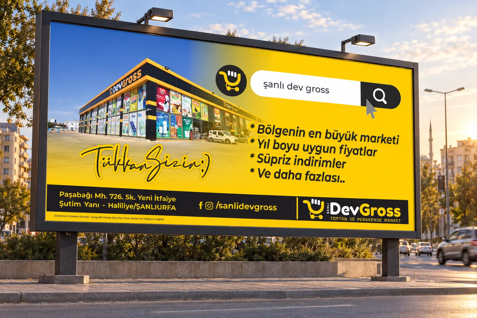 Dev Gross · Basılı işler, Mekân & fuar