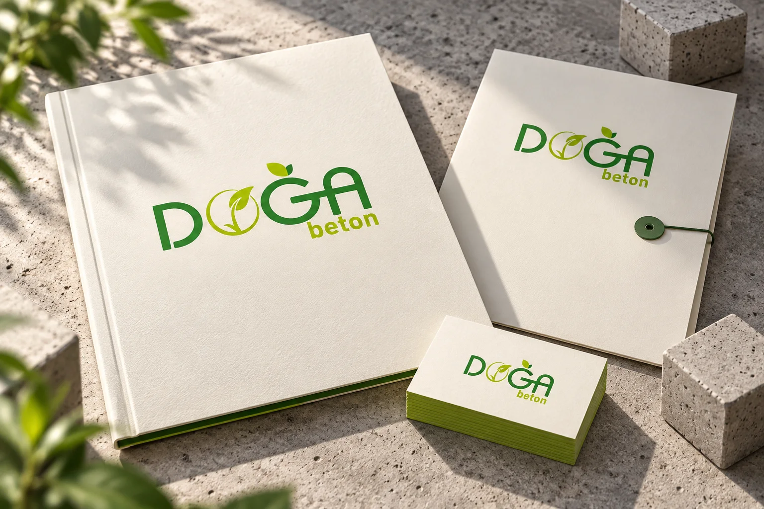 Doğa Beton · Marka kimliği, Basılı işler