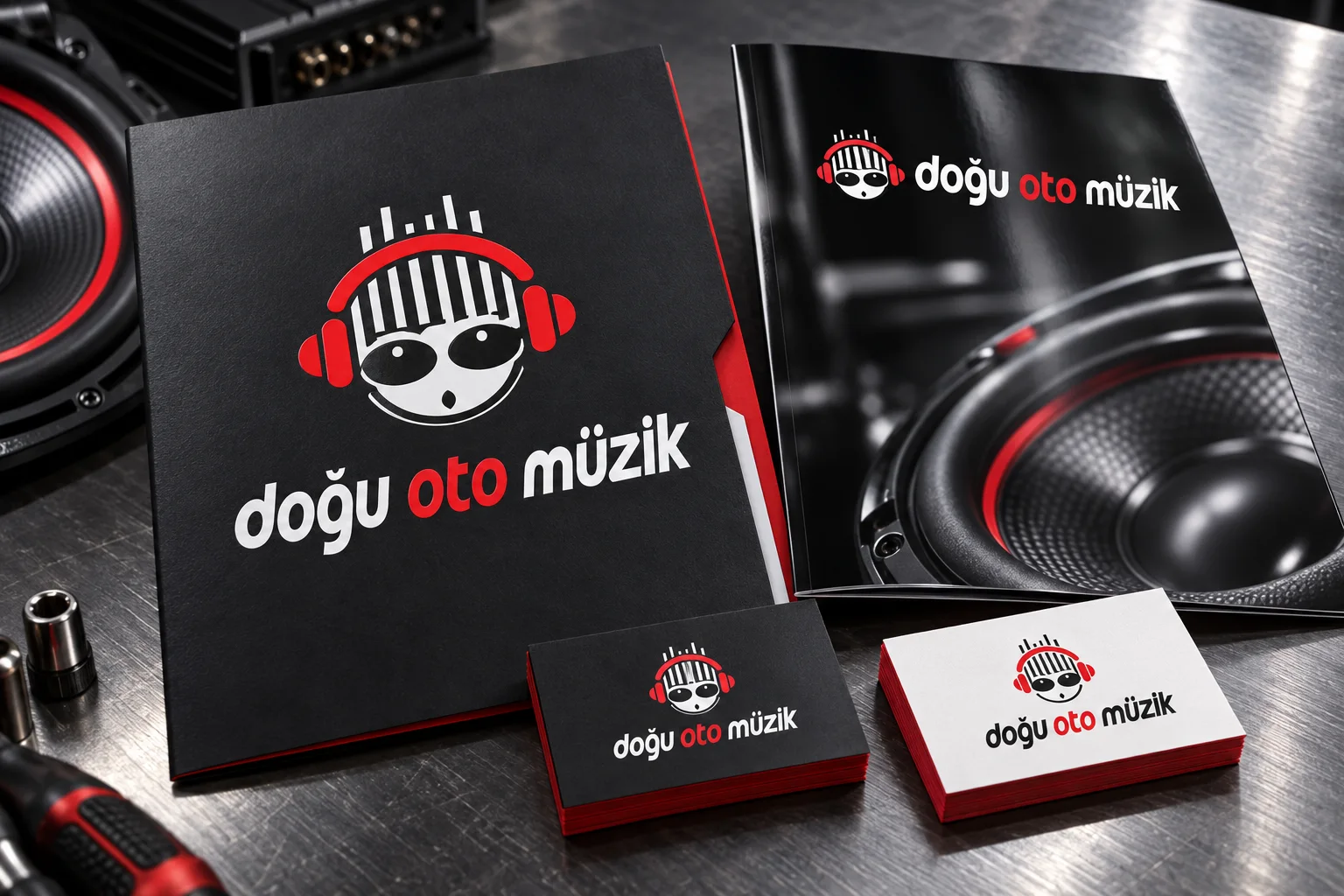 Doğu Oto Müzik · Marka kimliği, Basılı işler