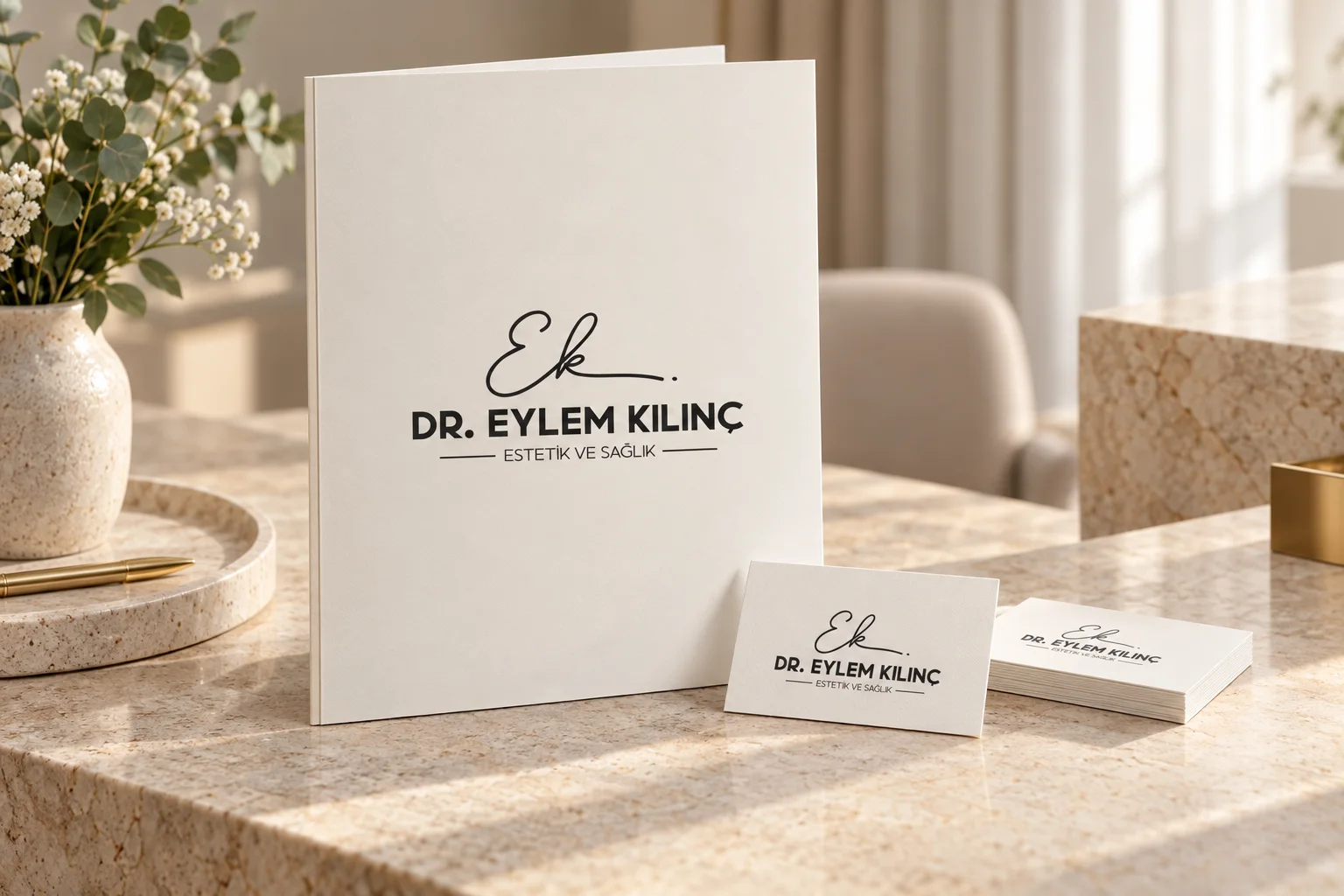 Dr. Eylem Kılınç · Marka kimliği, Basılı işler