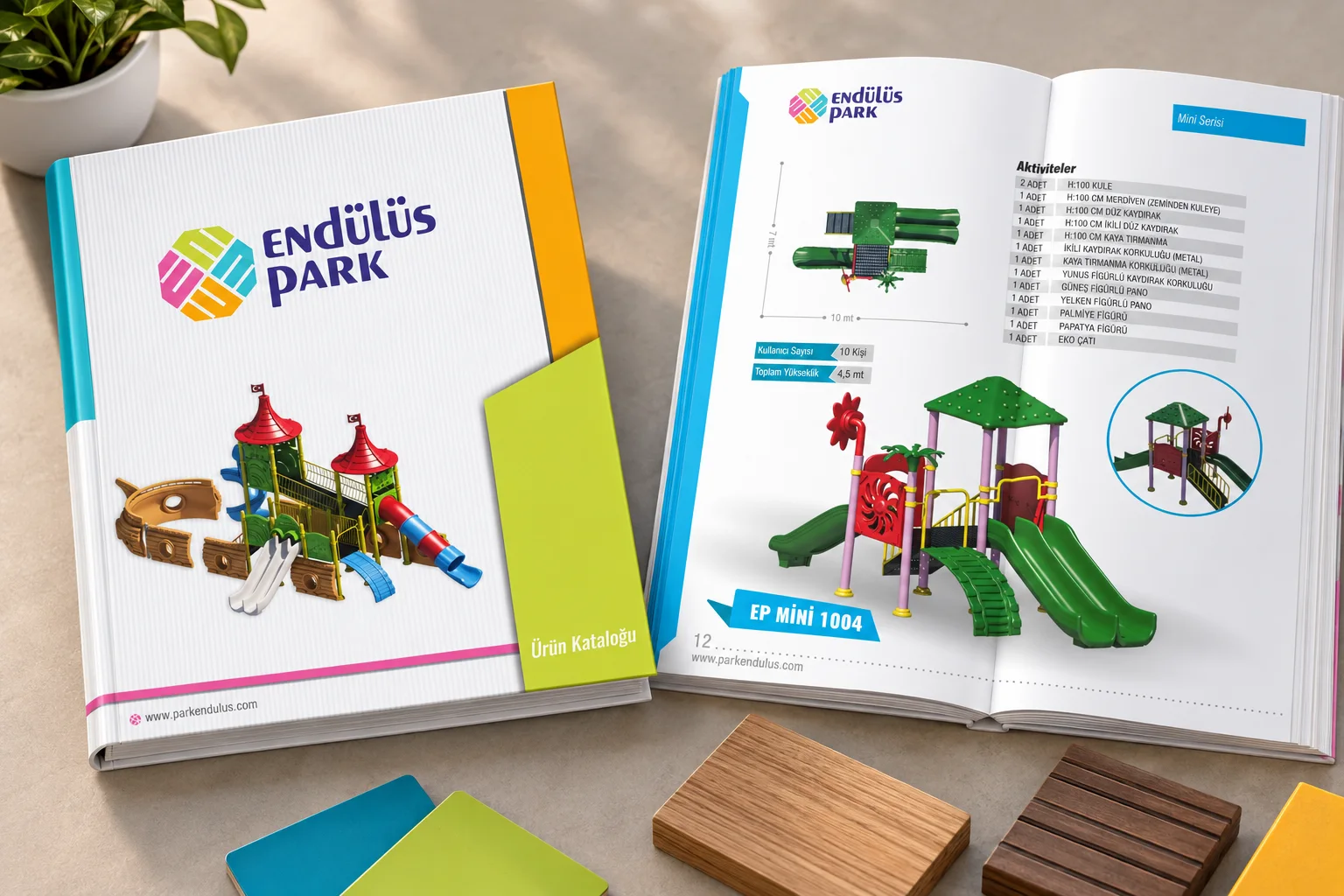 Endülüs Park · Basılı işler
