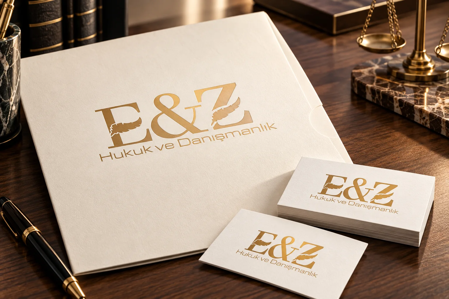 E&Z Hukuk ve Danışmanlık · Marka kimliği, Basılı işler
