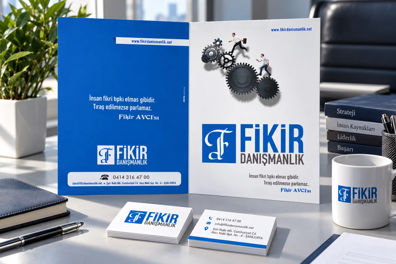 Fikir Danışmanlık · Marka kimliği, Basılı işler