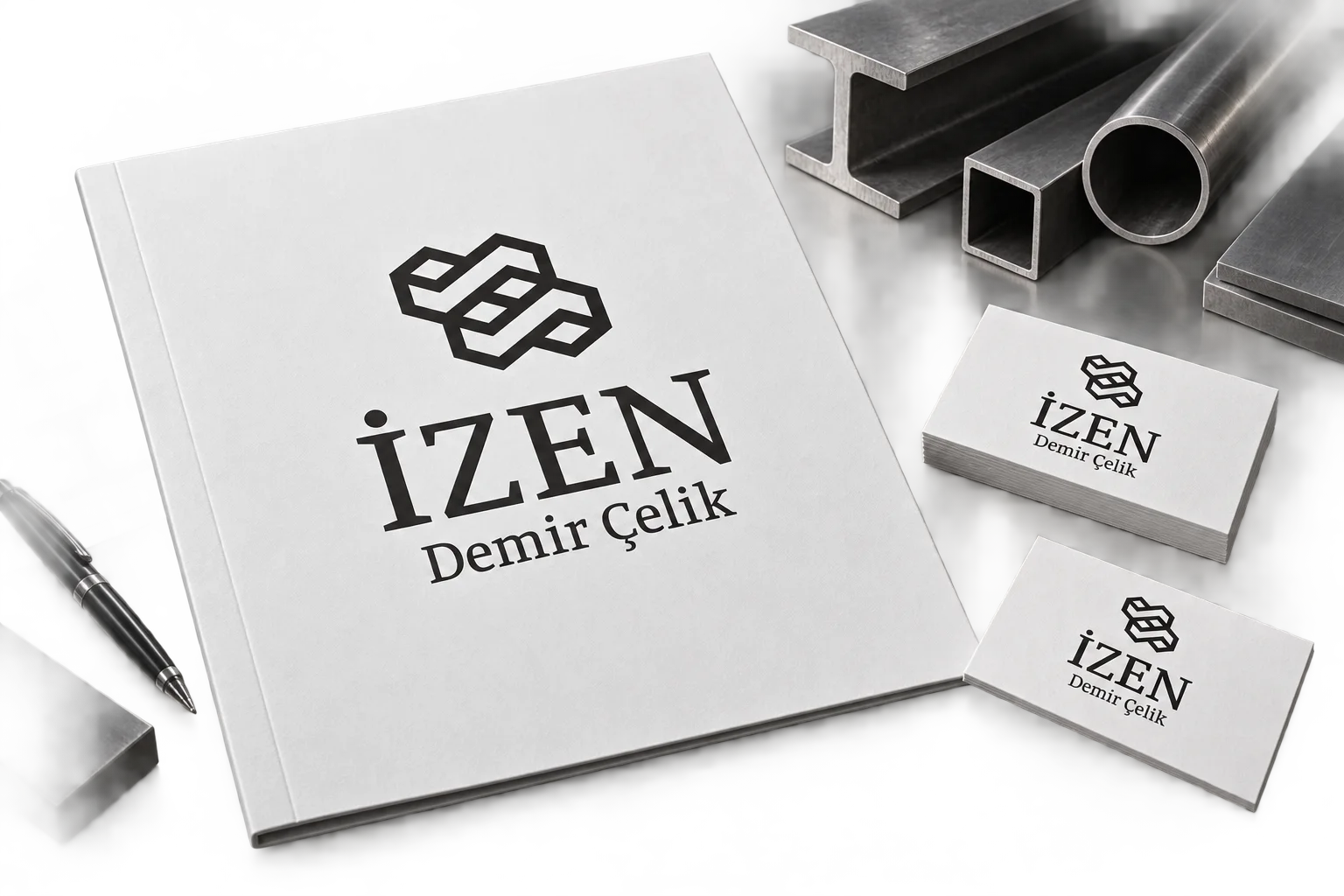 İzen Demir Çelik · Marka kimliği, Basılı işler