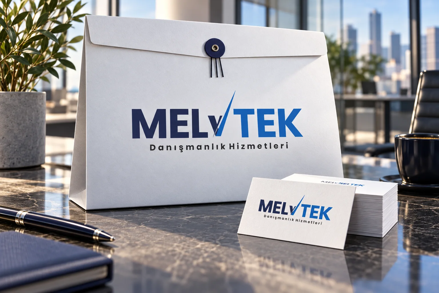 Meltek Danışmanlık · Marka kimliği, Basılı işler