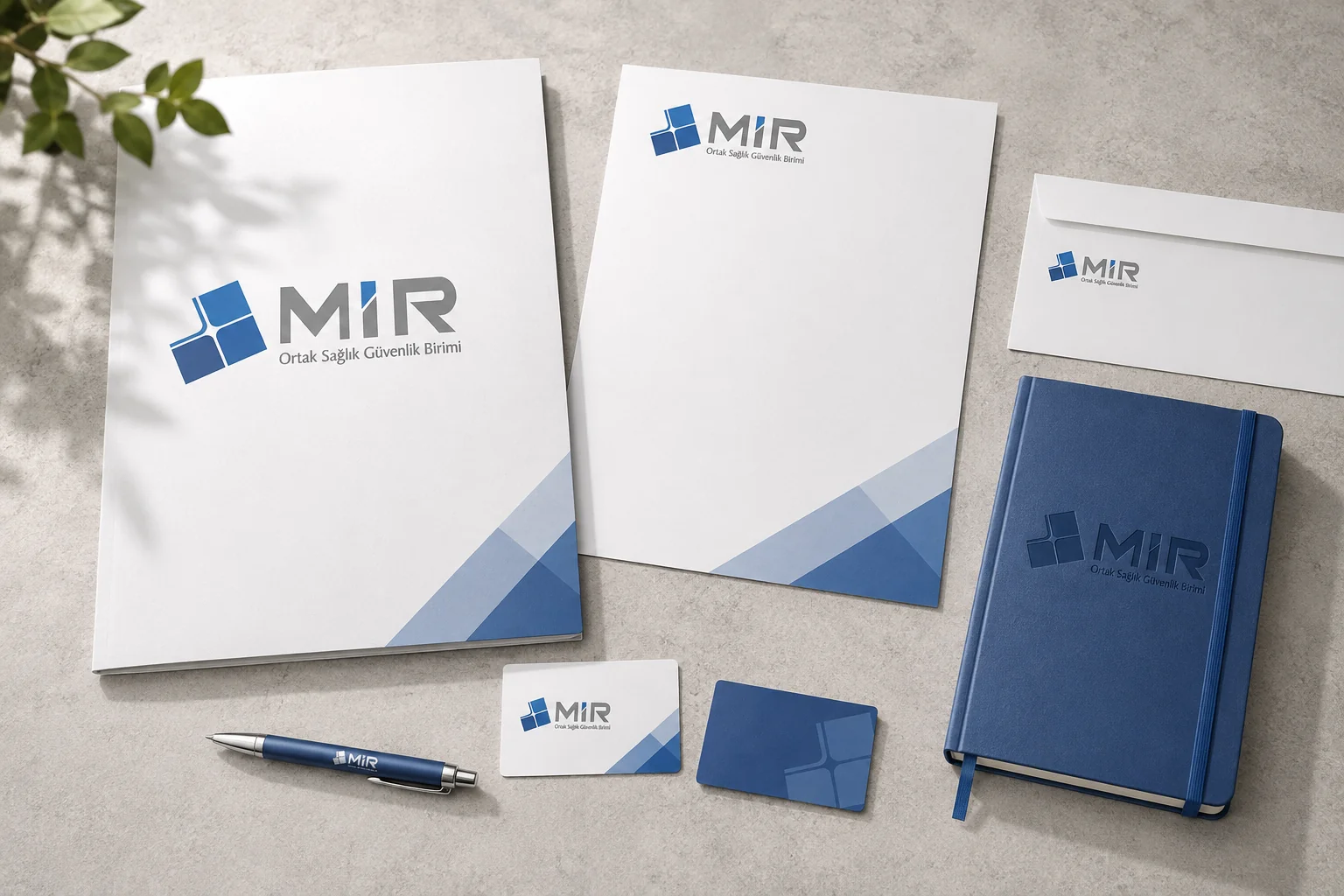 MİR OSGB · Marka kimliği, Basılı işler