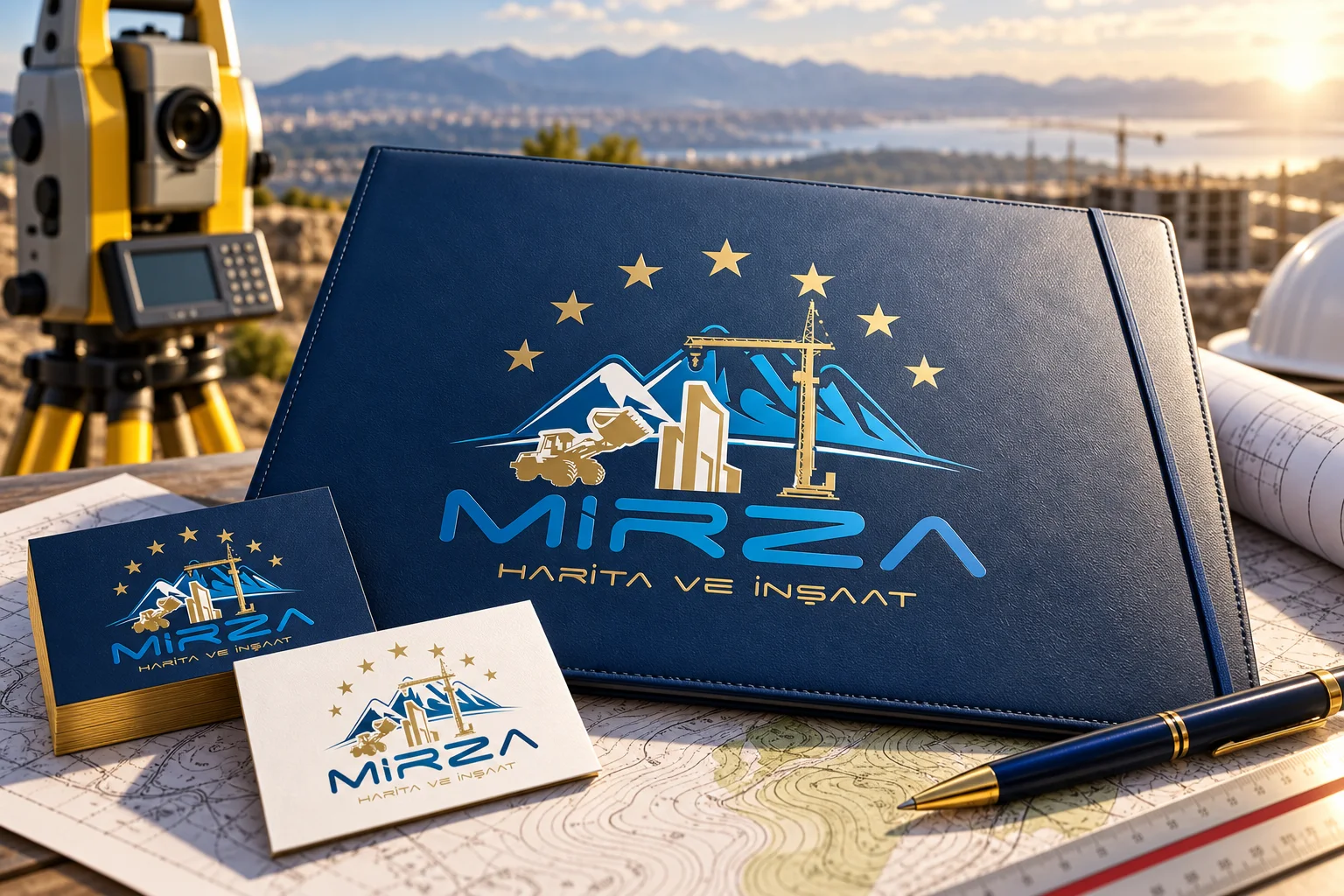 Mirza Harita ve İnşaat · Marka kimliği, Basılı işler
