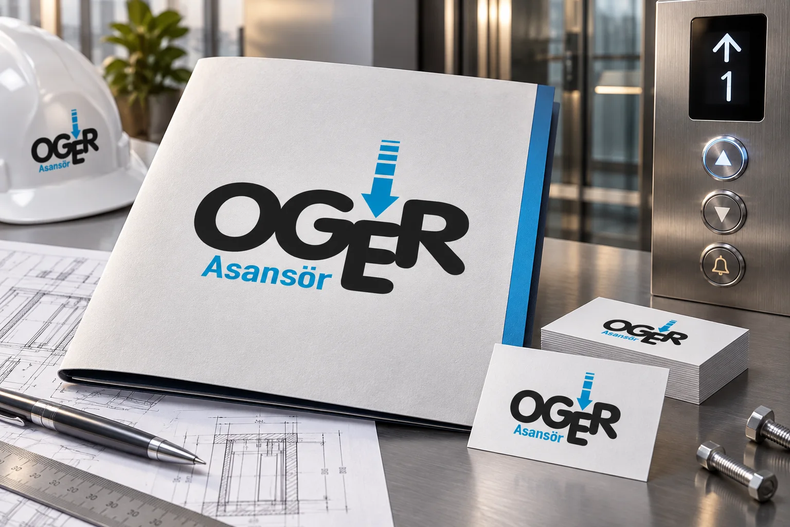 Oger Asansör · Marka kimliği, Basılı işler