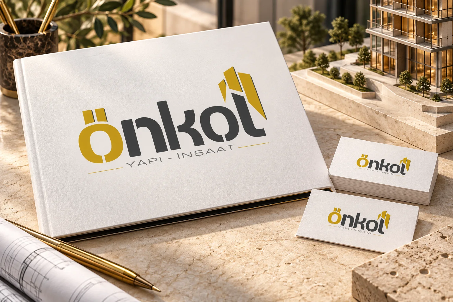 Önkol Yapı İnşaat · Marka kimliği, Basılı işler