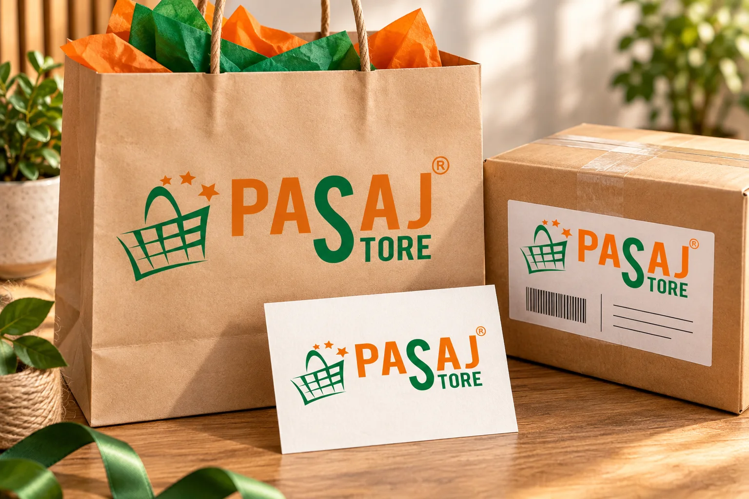 Pasaj Store · Marka kimliği, Basılı işler