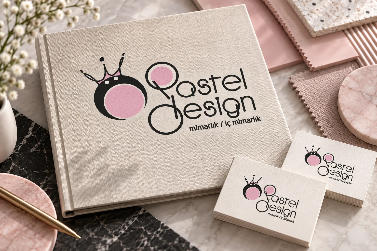 Pastel Design · Marka kimliği, Basılı işler