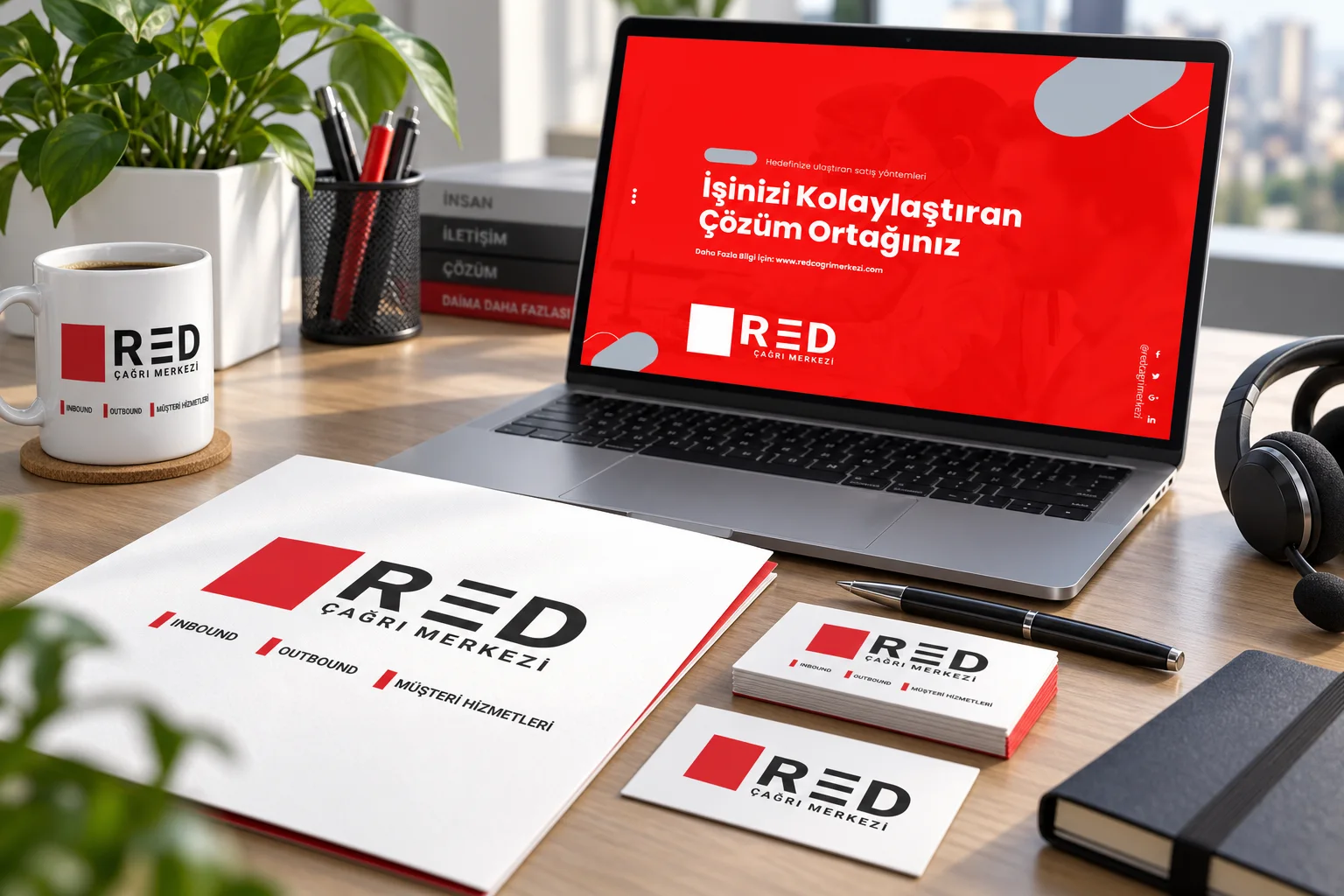 RED Çağrı Merkezi · Marka kimliği, Basılı işler