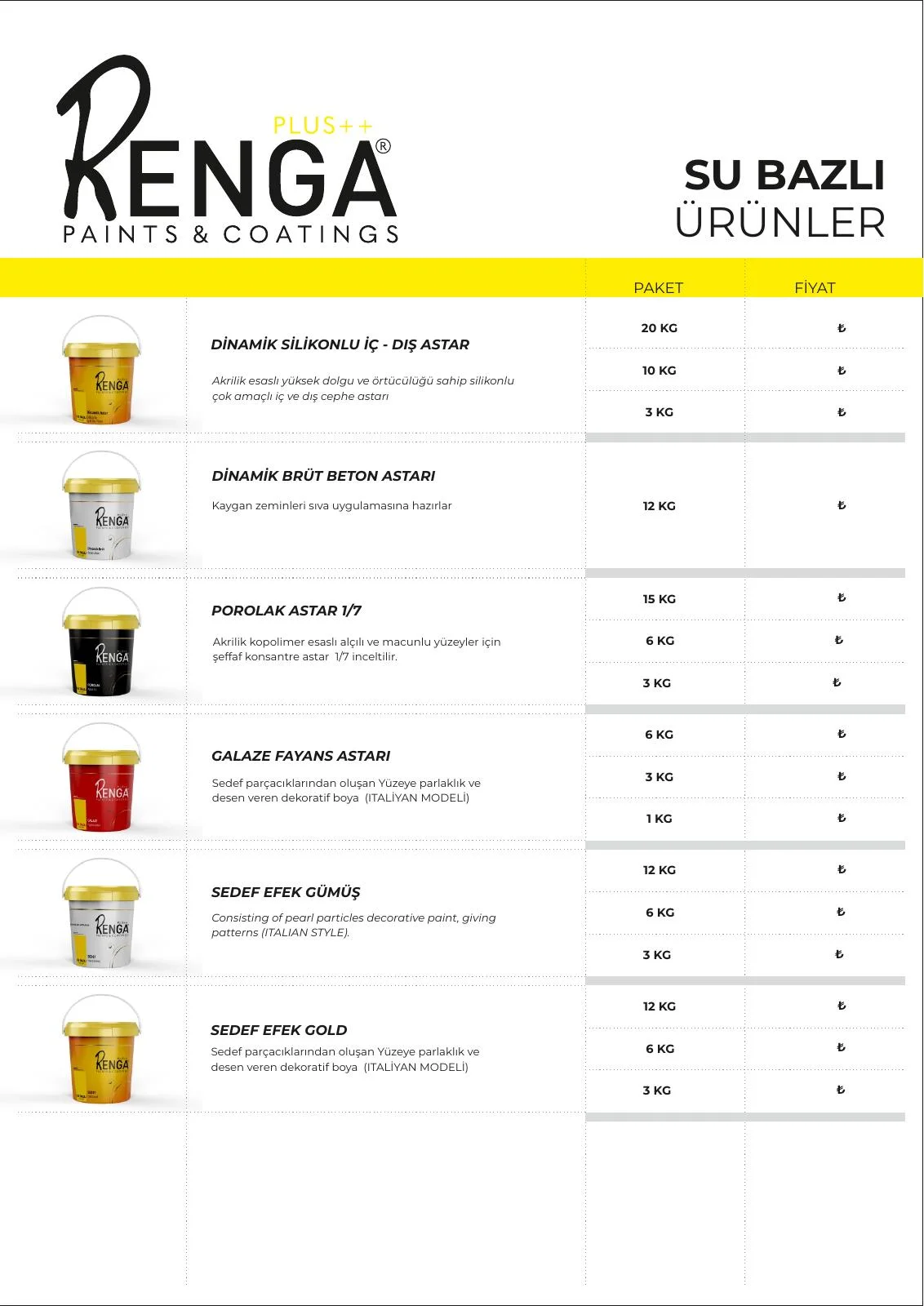 Renga Plus · Tasarım çalışması