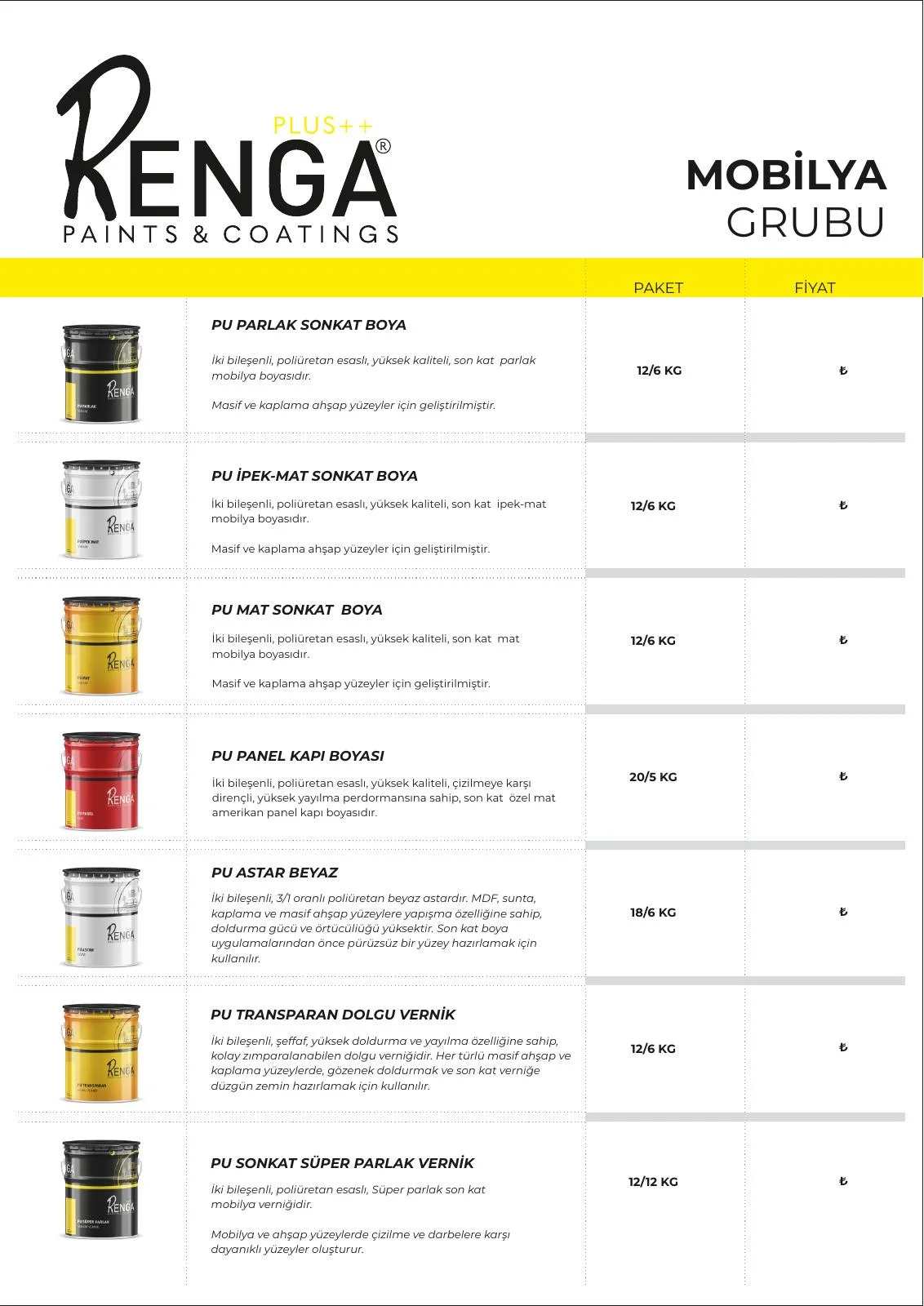 Renga Plus · Tasarım çalışması