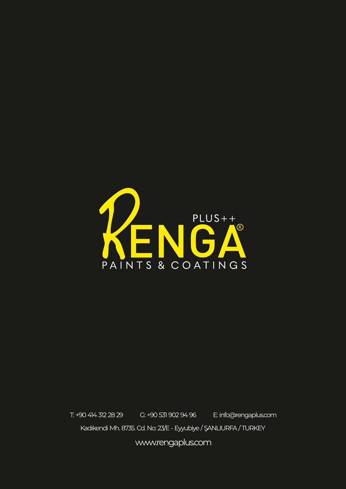 Renga Plus · Tasarım çalışması