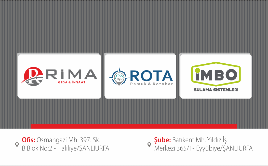 Rima Gıda & İnşaat · Tasarım çalışması