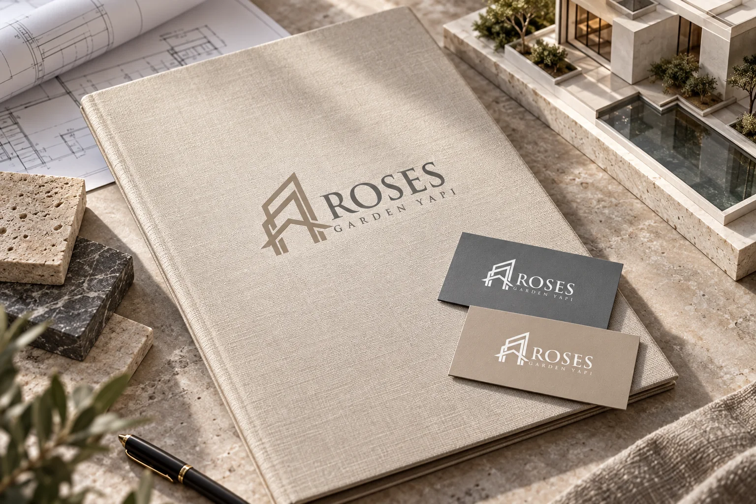 Roses Garden Yapı · Marka kimliği, Basılı işler