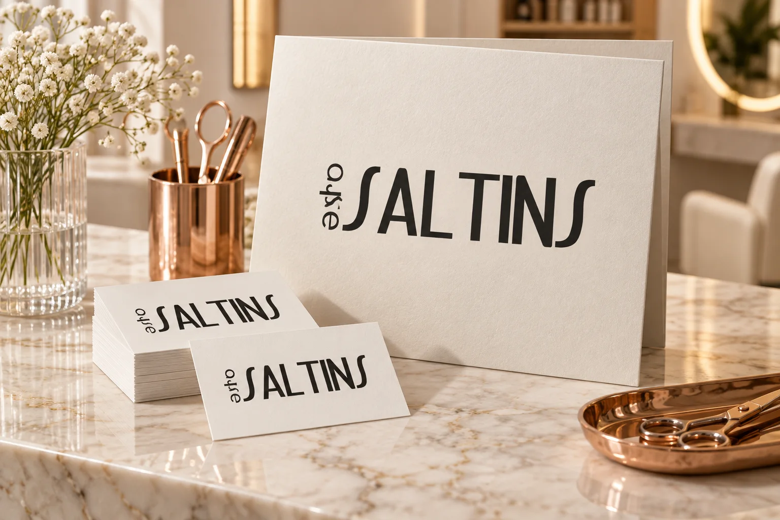 Ayşe Saltıns · Marka kimliği, Basılı işler