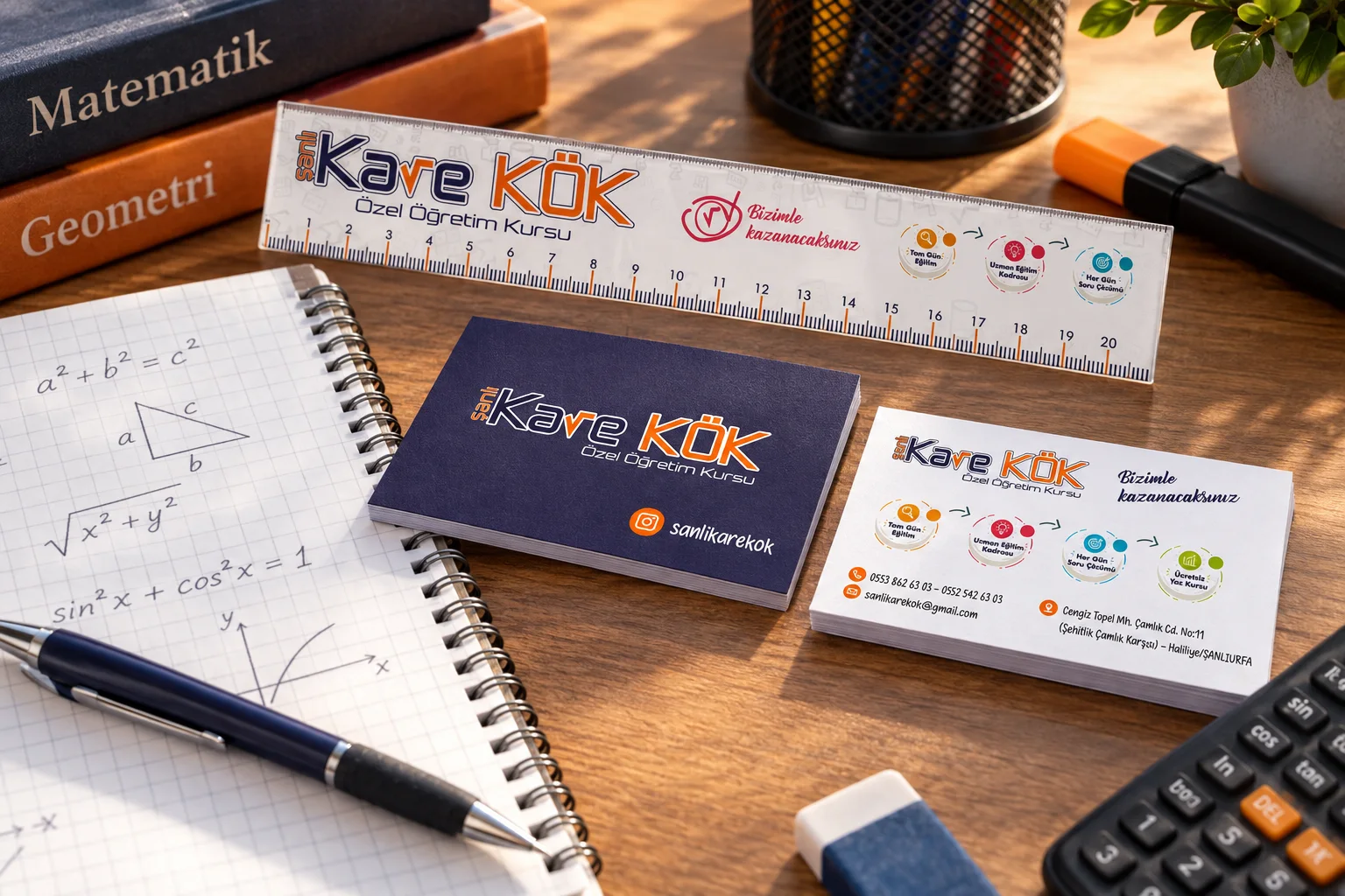 Şanlı Kare Kök · Marka kimliği, Basılı işler, Promosyon