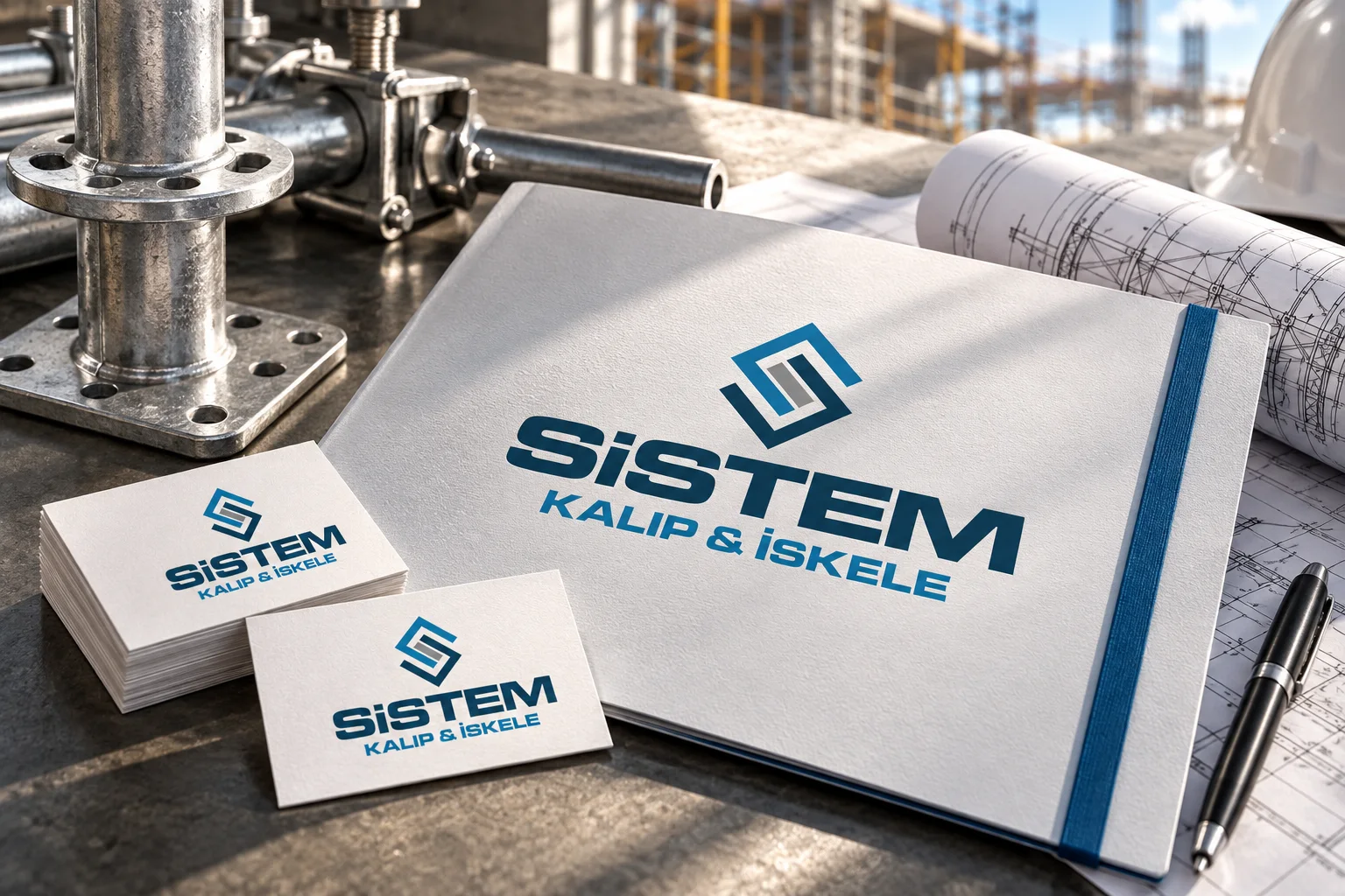 Sistem Kalıp & İskele · Marka kimliği, Basılı işler