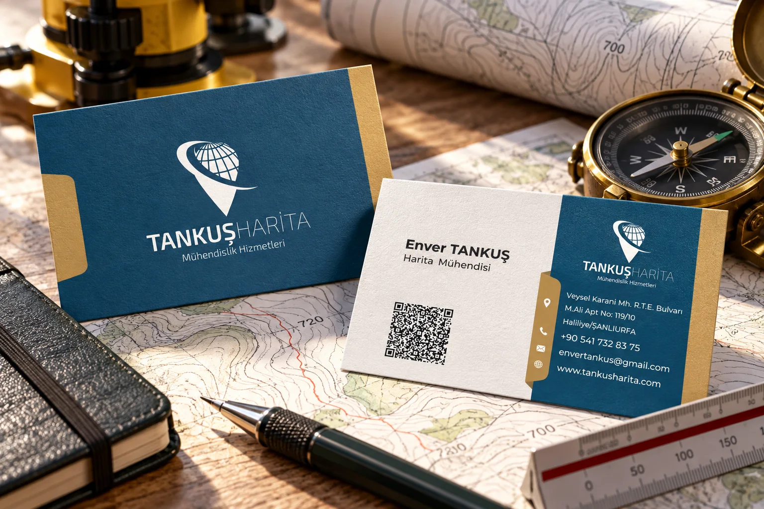 Tankuş Harita · Marka kimliği, Basılı işler