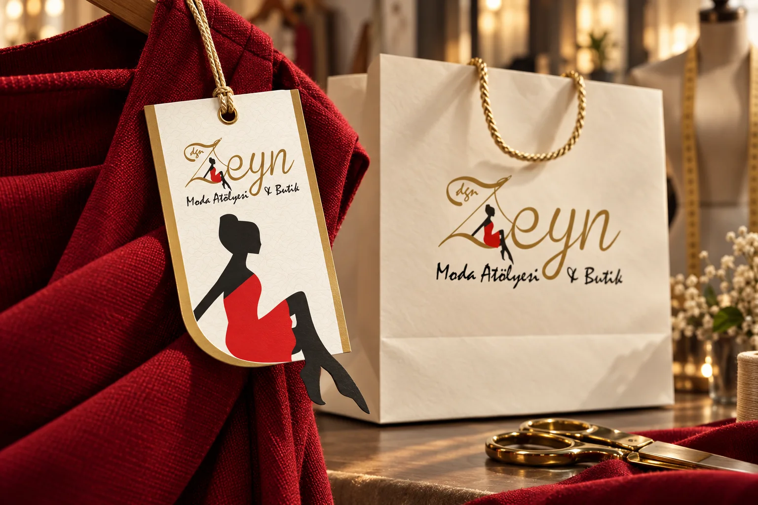 Zeyn Moda Atölyesi · Marka kimliği, Basılı işler